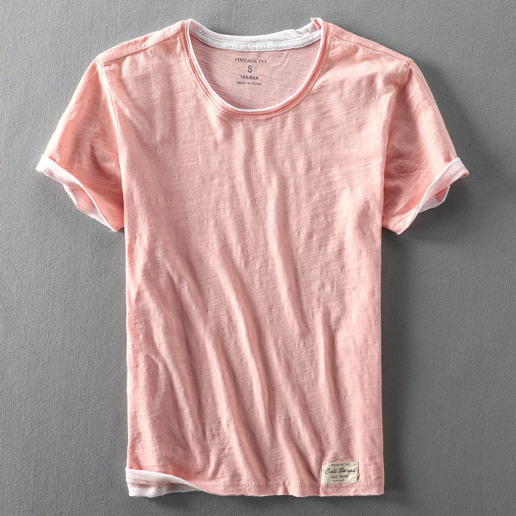 Elias Double-Layer Crew Neck Tee