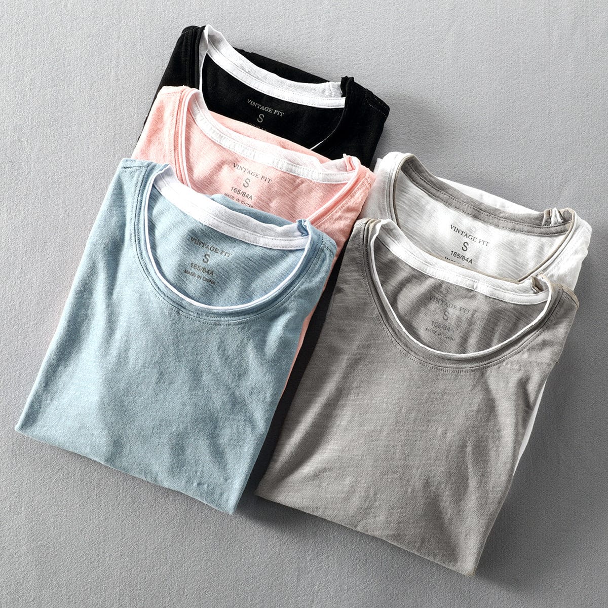 Elias Double-Layer Crew Neck Tee