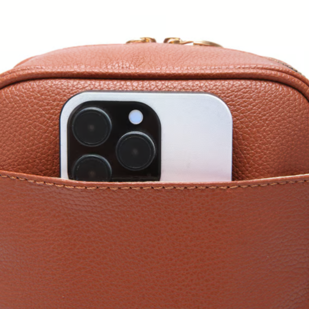 THE MAELYS | RFID-PROTECTED CLASSIC LEATHER CROSSBODY