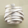 Antique Thick Layer Silver Ring