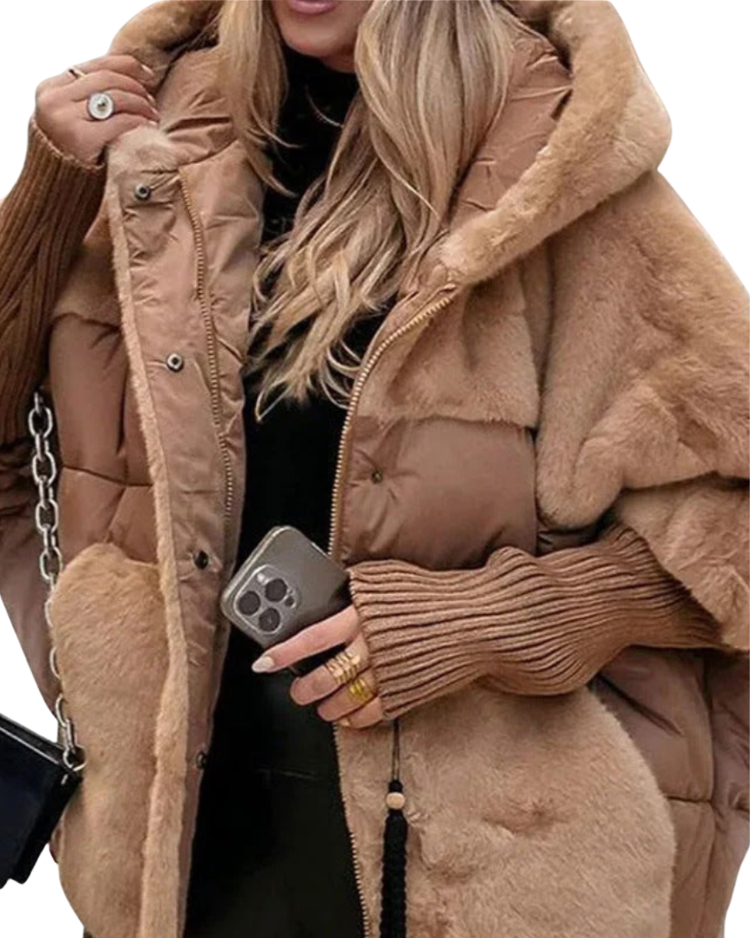 Dominika | Warm Down Jacket with Hood