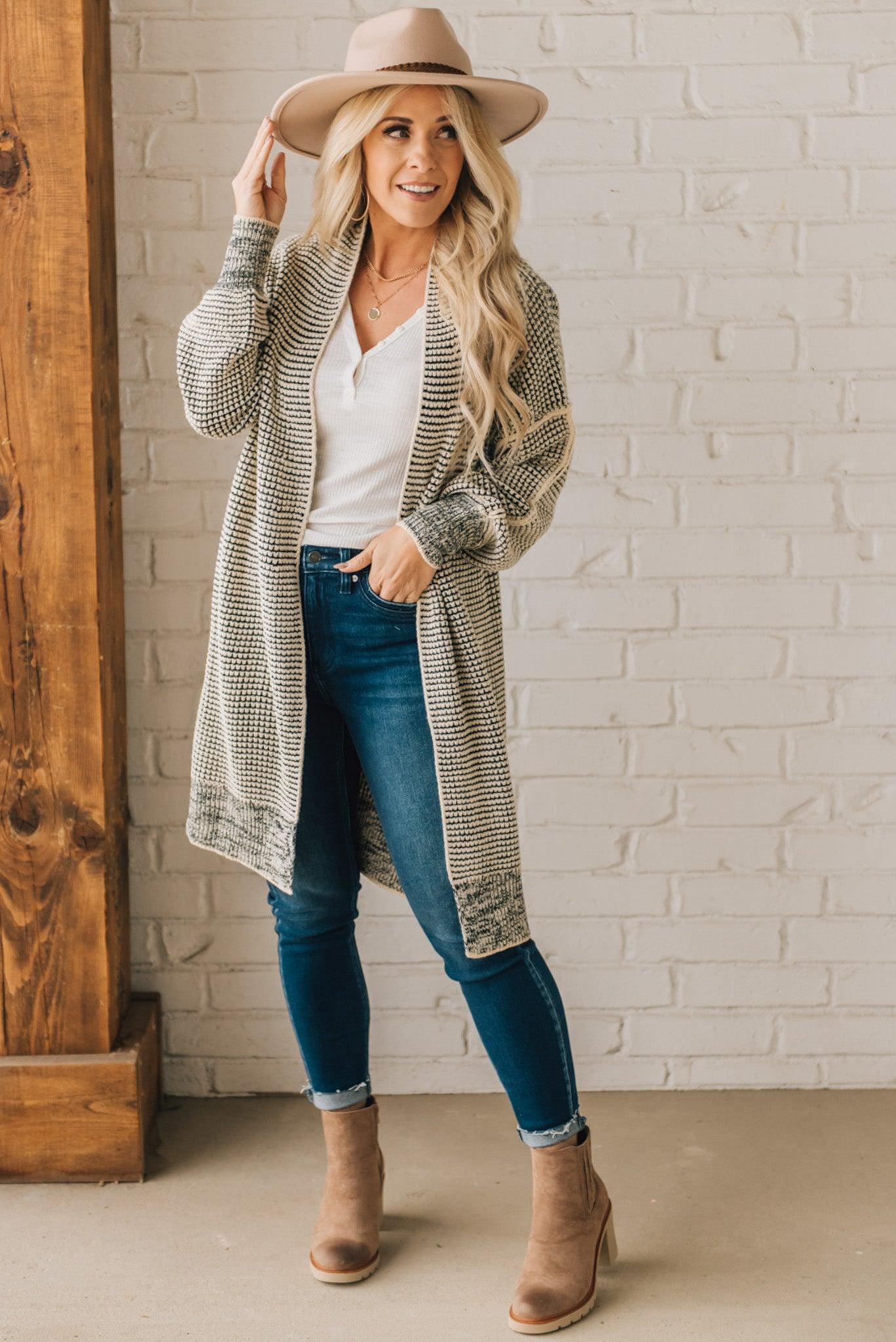 Luna| Knit Oversized Cardigan
