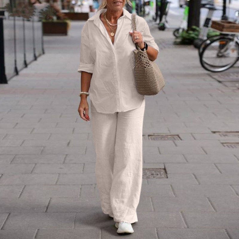 The Relaxed Shirt & Trousers Two-Piece Set