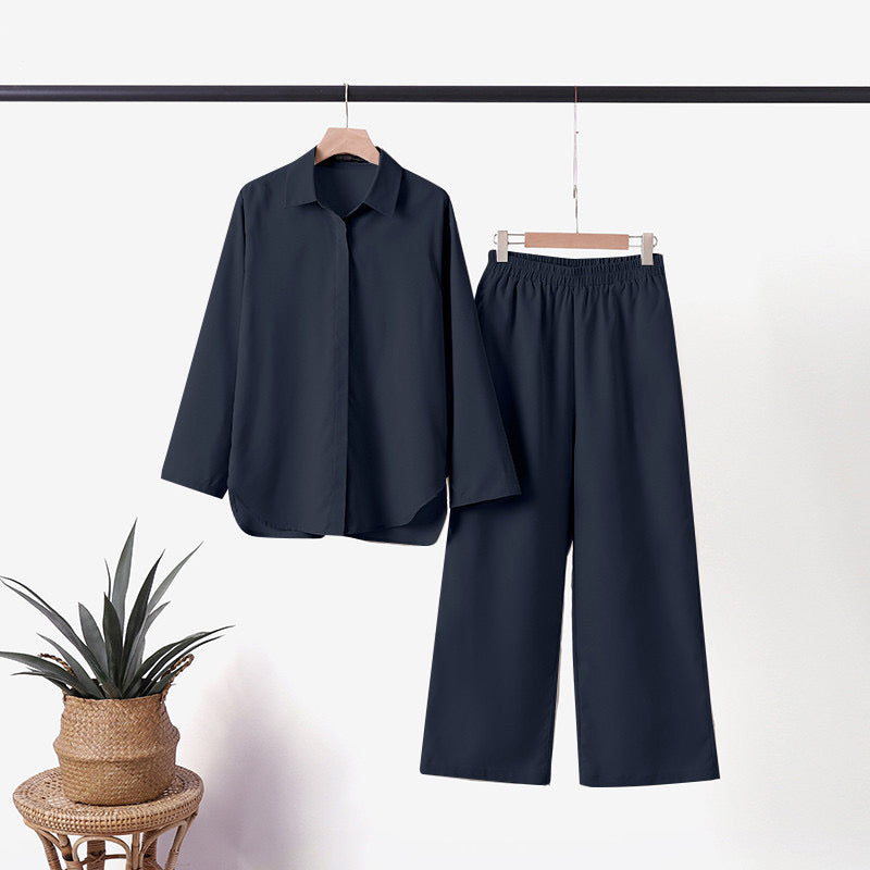 The Relaxed Shirt & Trousers Two-Piece Set