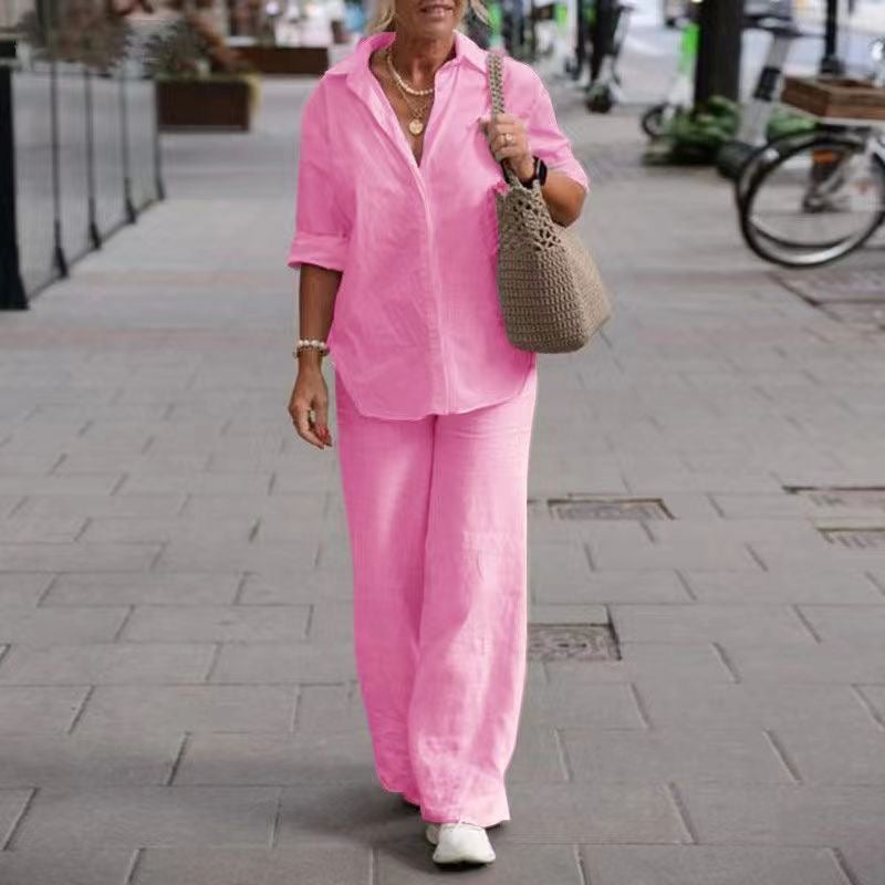 The Relaxed Shirt & Trousers Two-Piece Set