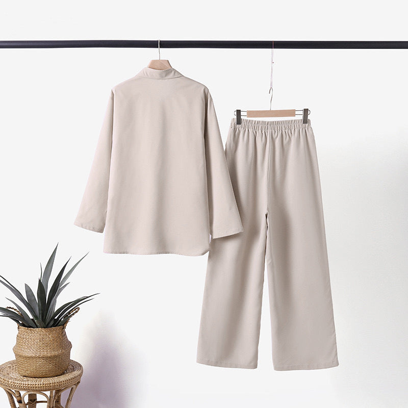 The Relaxed Shirt & Trousers Two-Piece Set