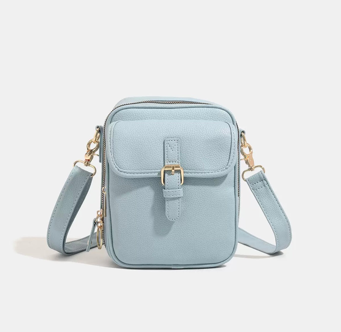 THE MAELYS | RFID-PROTECTED CLASSIC LEATHER CROSSBODY