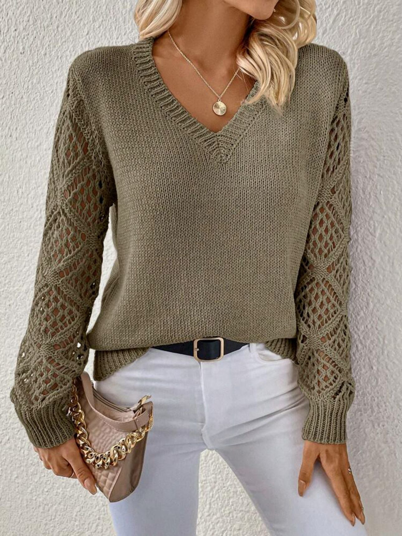 Eliza | Soft V-neck Sweater