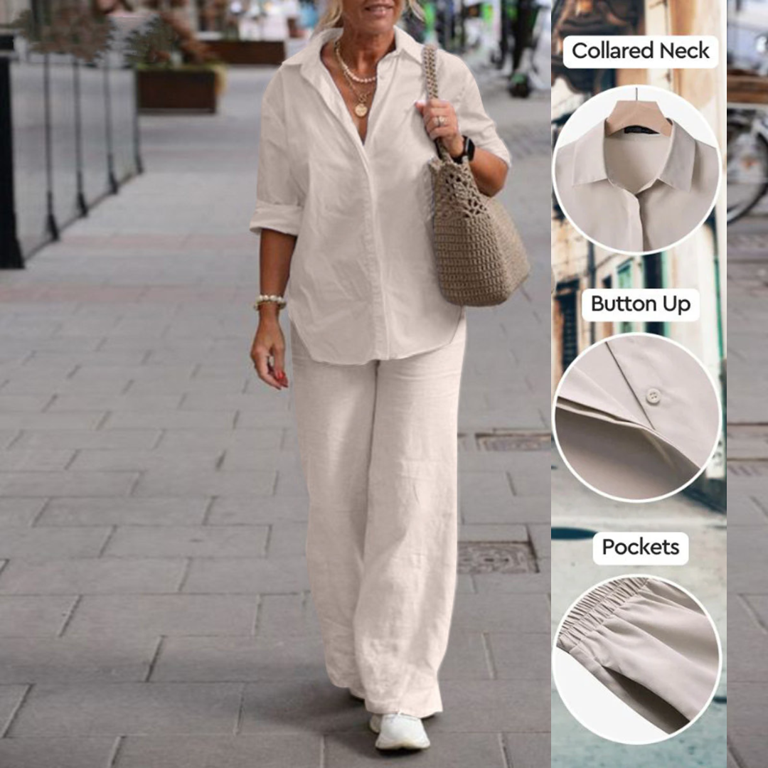 The Relaxed Shirt & Trousers Two-Piece Set