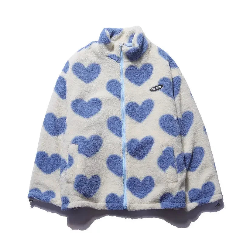 Alaine | Reversible Heart Jacket