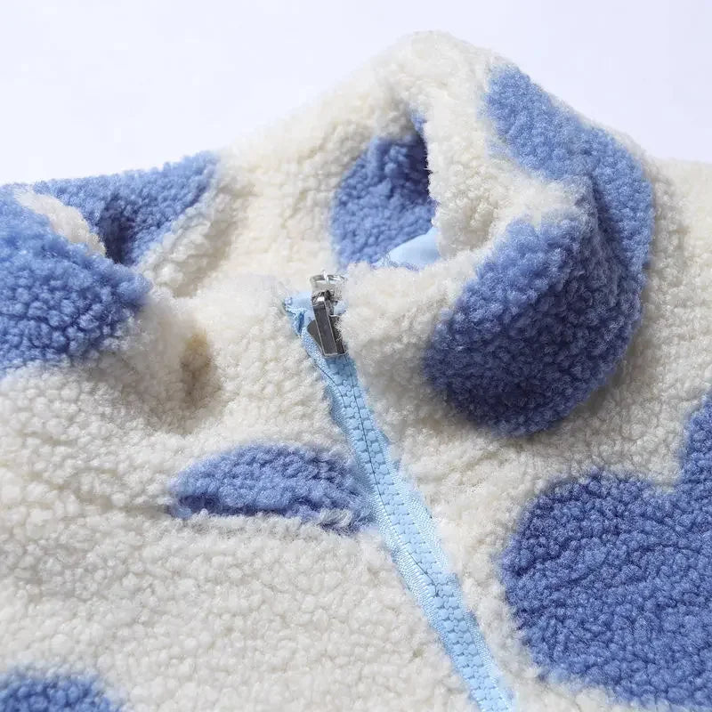 Alaine | Reversible Heart Jacket