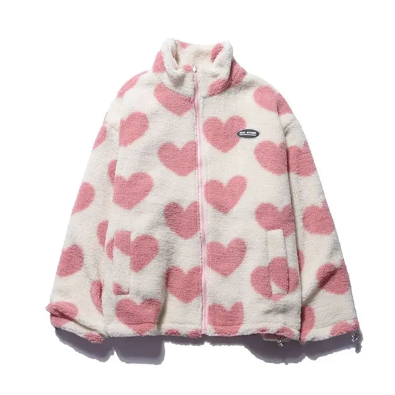 Alaine | Reversible Heart Jacket