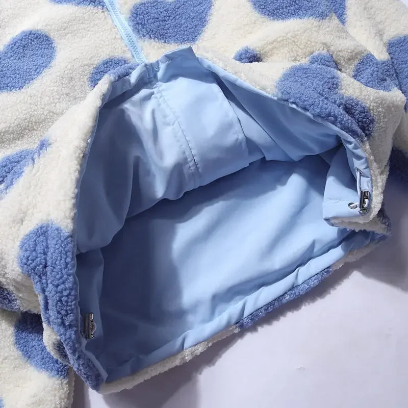 Alaine | Reversible Heart Jacket