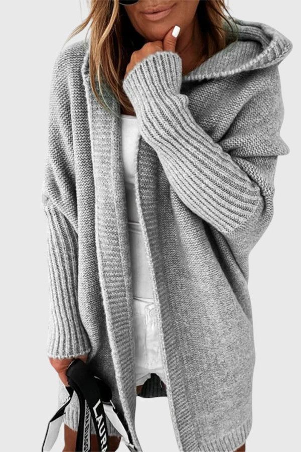 Emily - Comfortable Mid-length Cardigan