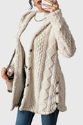 Gladys - Comfortable Mid-length Cardigan