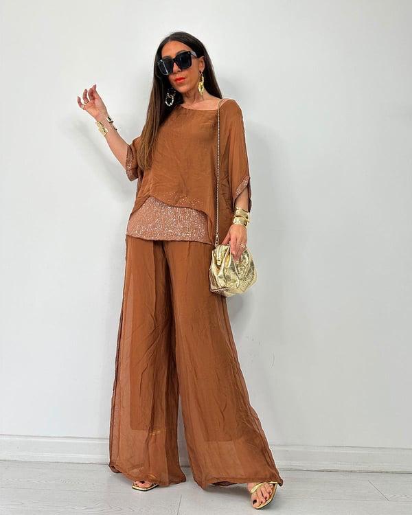 Sophia Luxe Two-Piece Set – Effortless Elegance, Day to Night