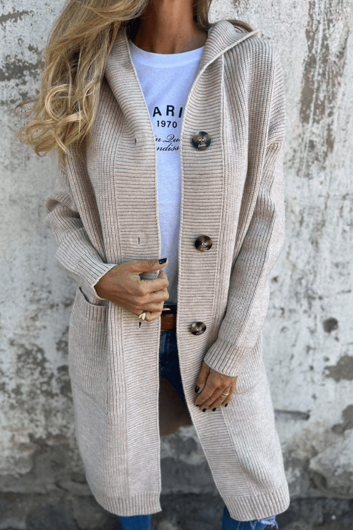 Leah - Elegant Long Cardigan