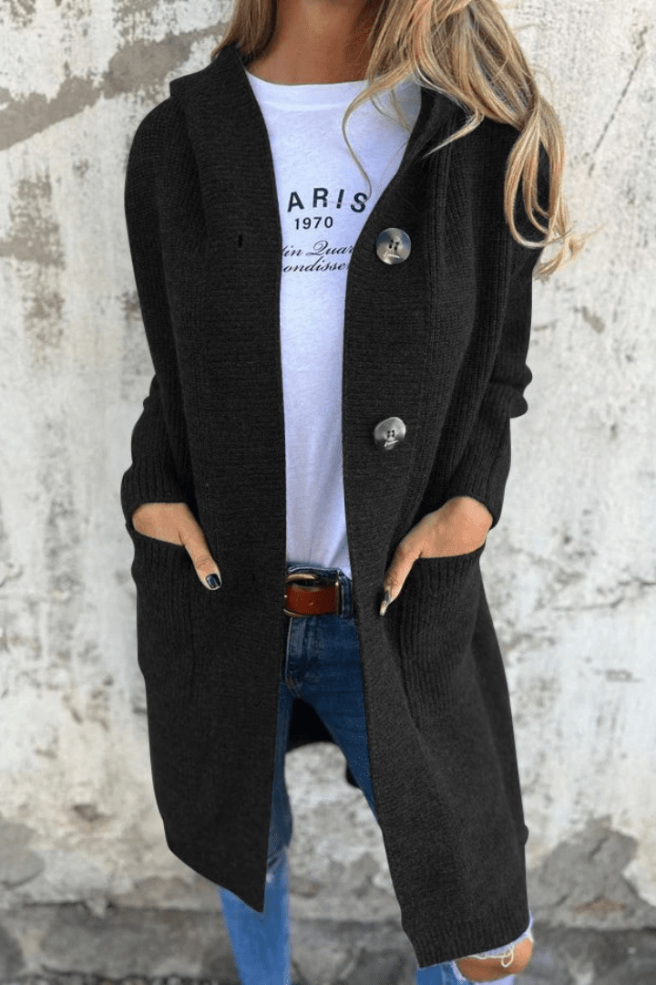 Leah - Elegant Long Cardigan