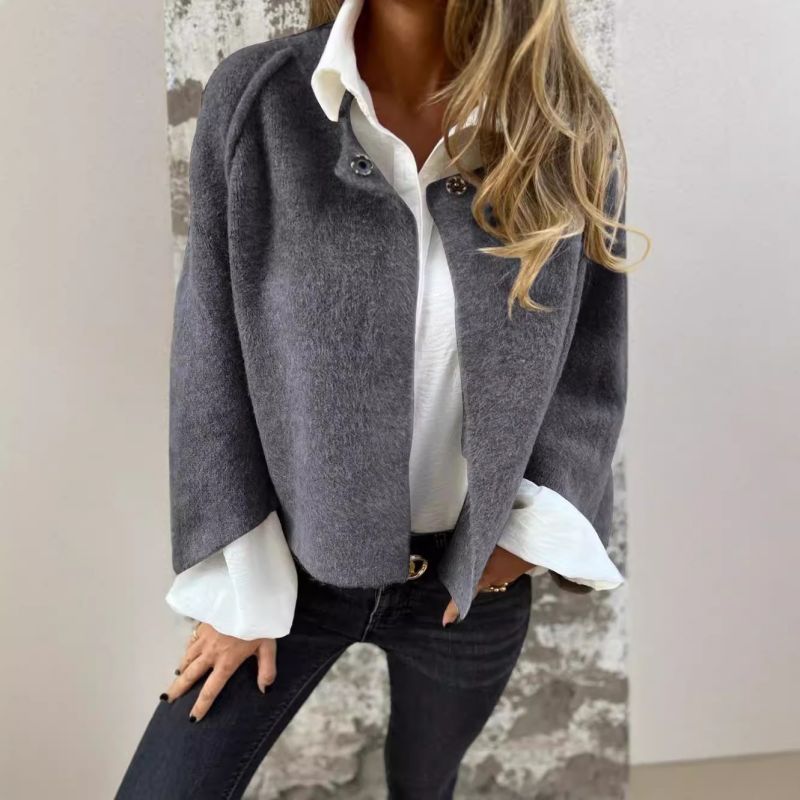 Elise™ - Short jacket with chic flared sleeves