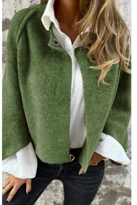 Elise - Short Cardigan with Chic Flared Sleeves