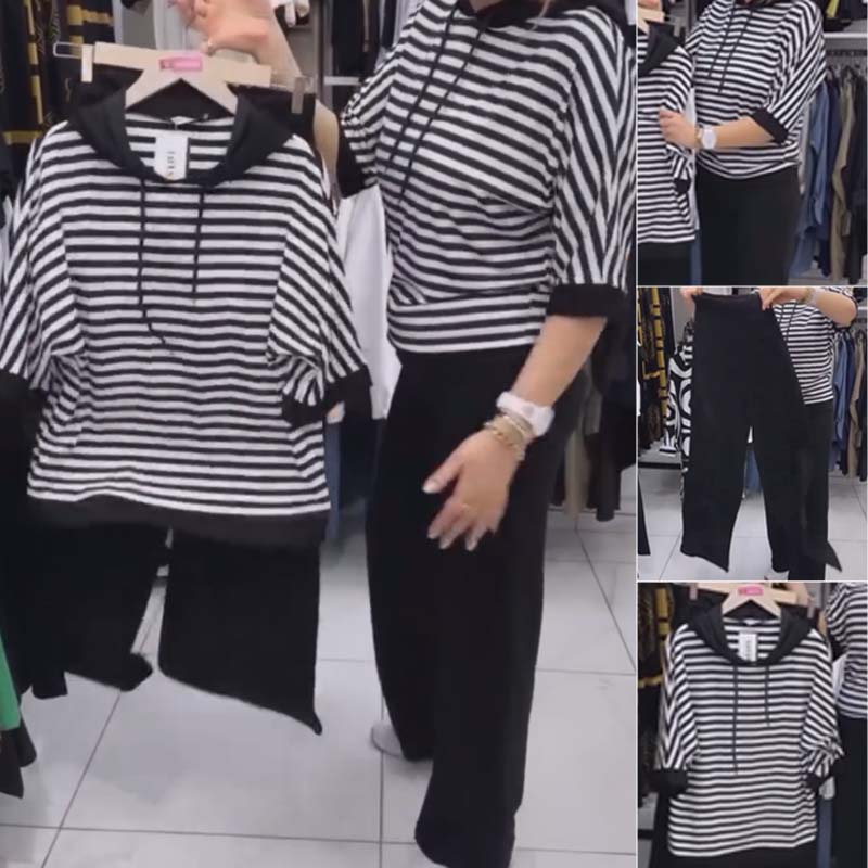 Janel | Modern Top & Pants Set